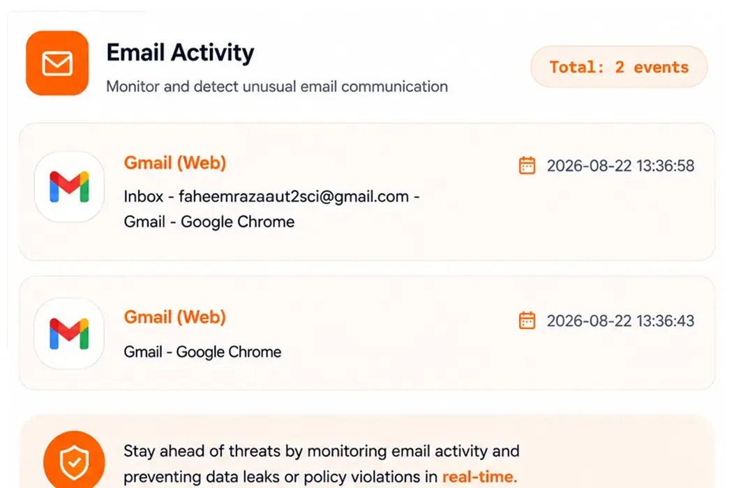 Email Activity Detection
